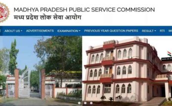 MPPSC - Madhya Pradesh Public Service Commission